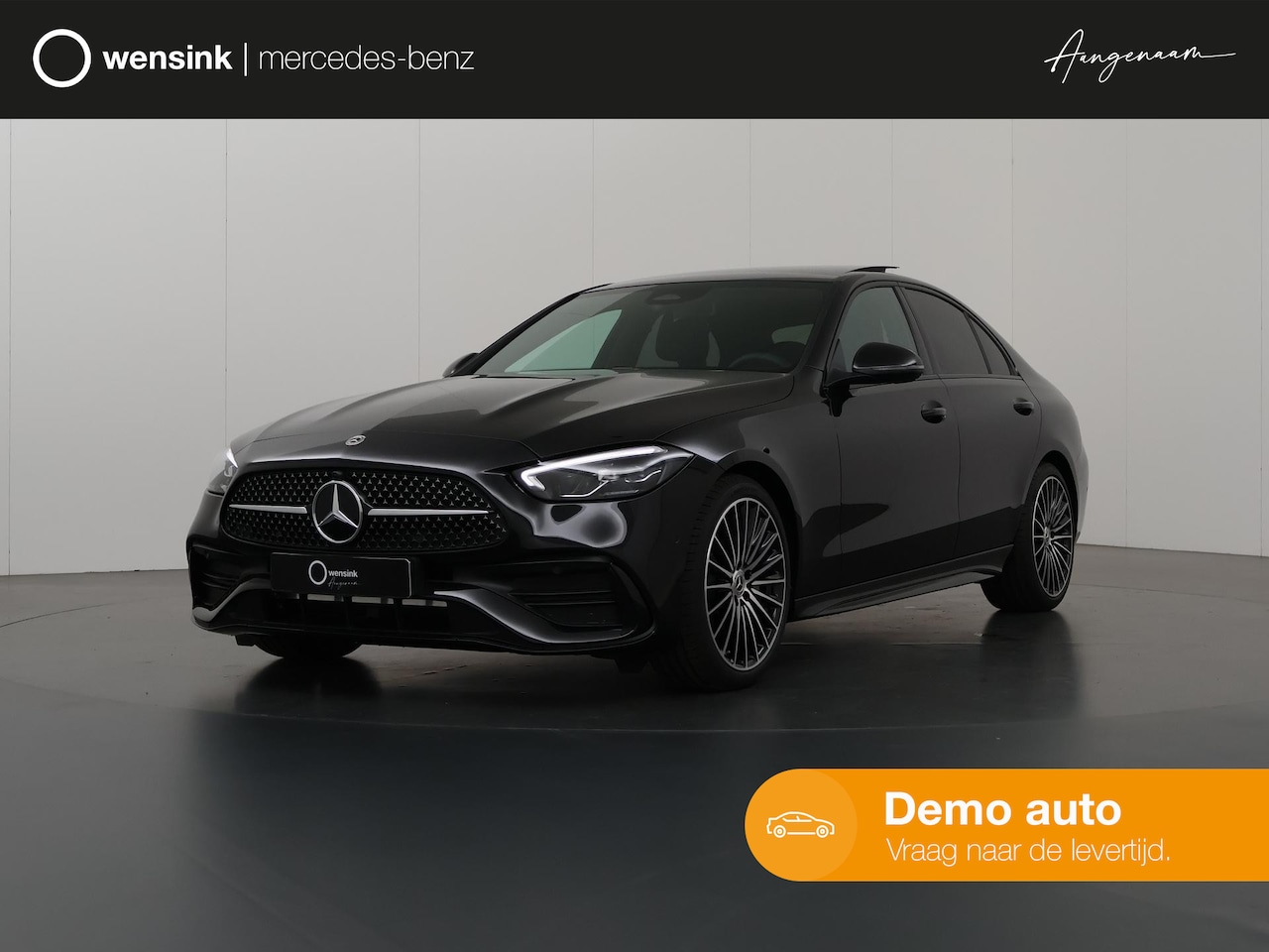 Mercedes-Benz C-klasse - 180 Star Edition AMG NIGHT | Panoramadak | Burmester | Keyless Entry | 360 camera | - AutoWereld.nl