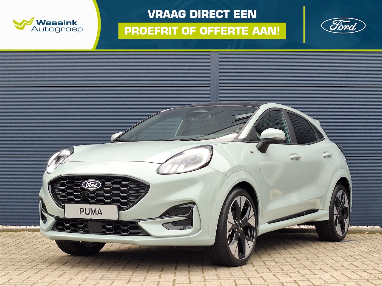 Ford Puma - 1.0i Ecoboost Hybrid 125pk Aut ST-Line X | Panorama Schuif/ Kanteldak | Adaptive Cruise Co - AutoWereld.nl