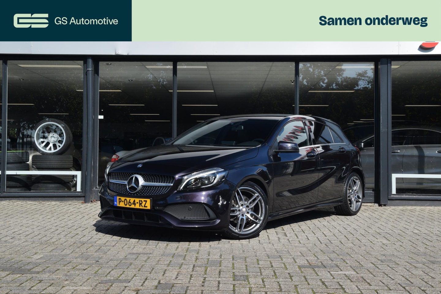 Mercedes-Benz A-klasse - 180 Prestige AMG automaat met navi/led/pdc v+a - AutoWereld.nl