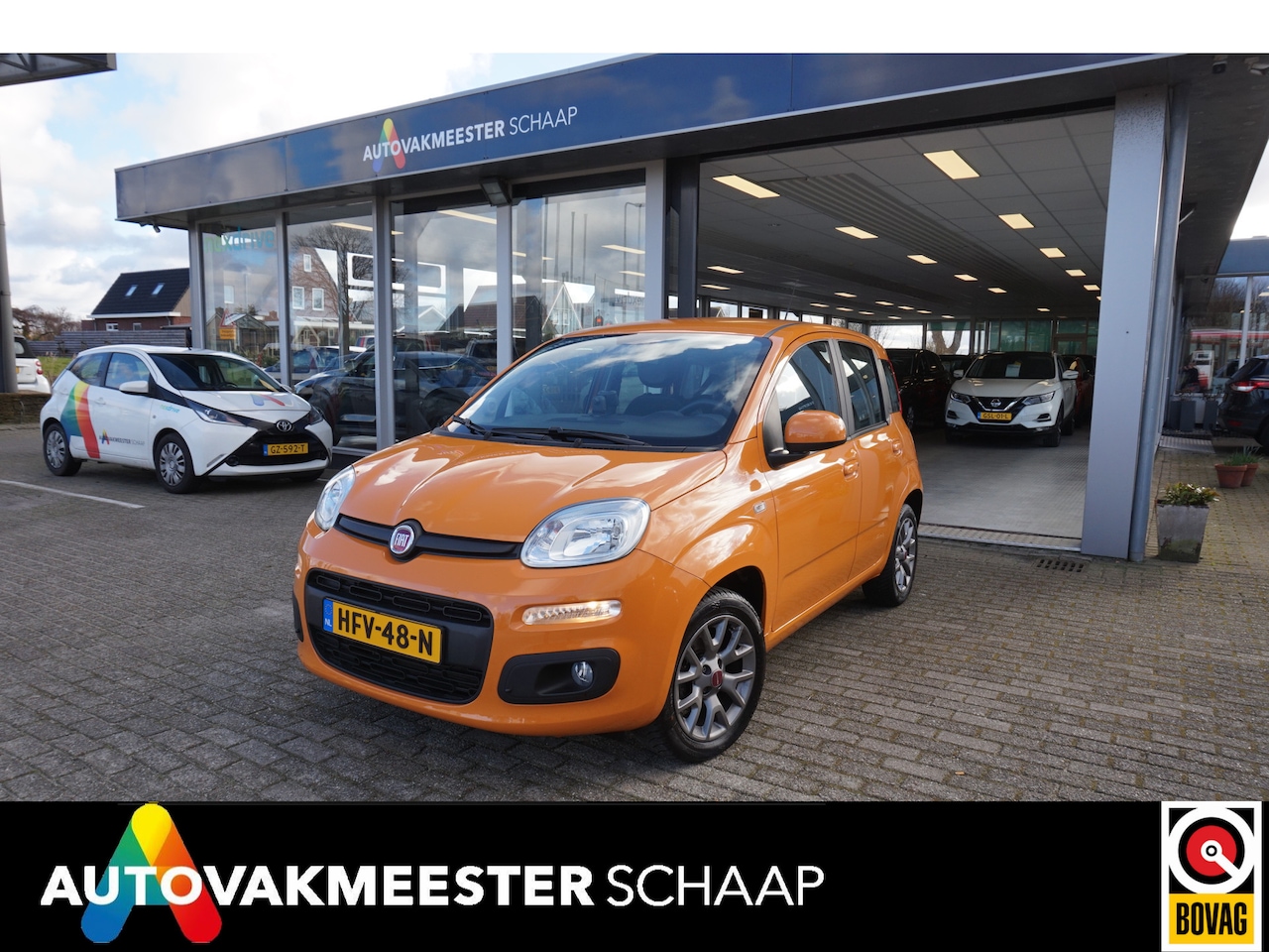 Fiat Panda - 1.2 Lounge 1.2 Lounge , 20dkm , Incl 12 mnd bovag garantie. - AutoWereld.nl