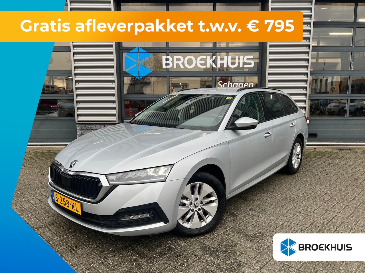 Skoda Octavia Combi - 1.0 TSI 110 pk Business Edition | Trekhaak wegklapbaar | Navigatie | Elektrische achterkle - AutoWereld.nl