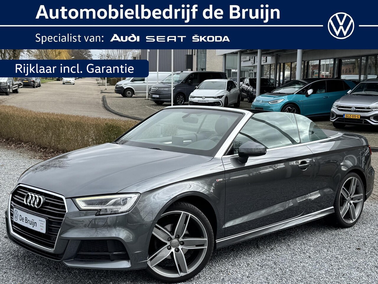 Audi A3 Cabriolet - 1.5 TFSI 150pk Aut. S-Line (2x) (Virtual,Clima,Nekverwarming) - AutoWereld.nl