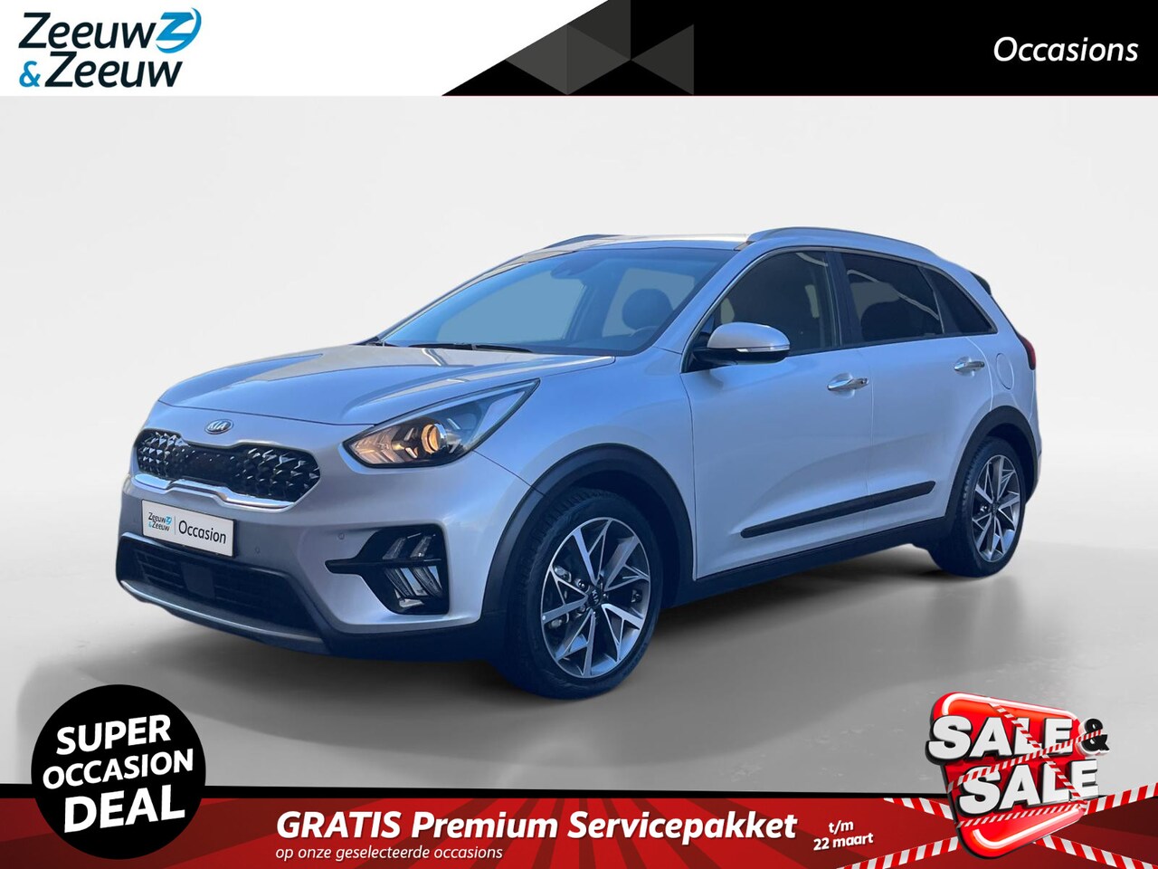 Kia Niro - 1.6i Hybrid DynamicLine 1e Eigenaar | Dealer onderhouden | Fabrieksgarantie t/m 11-11-2026 - AutoWereld.nl