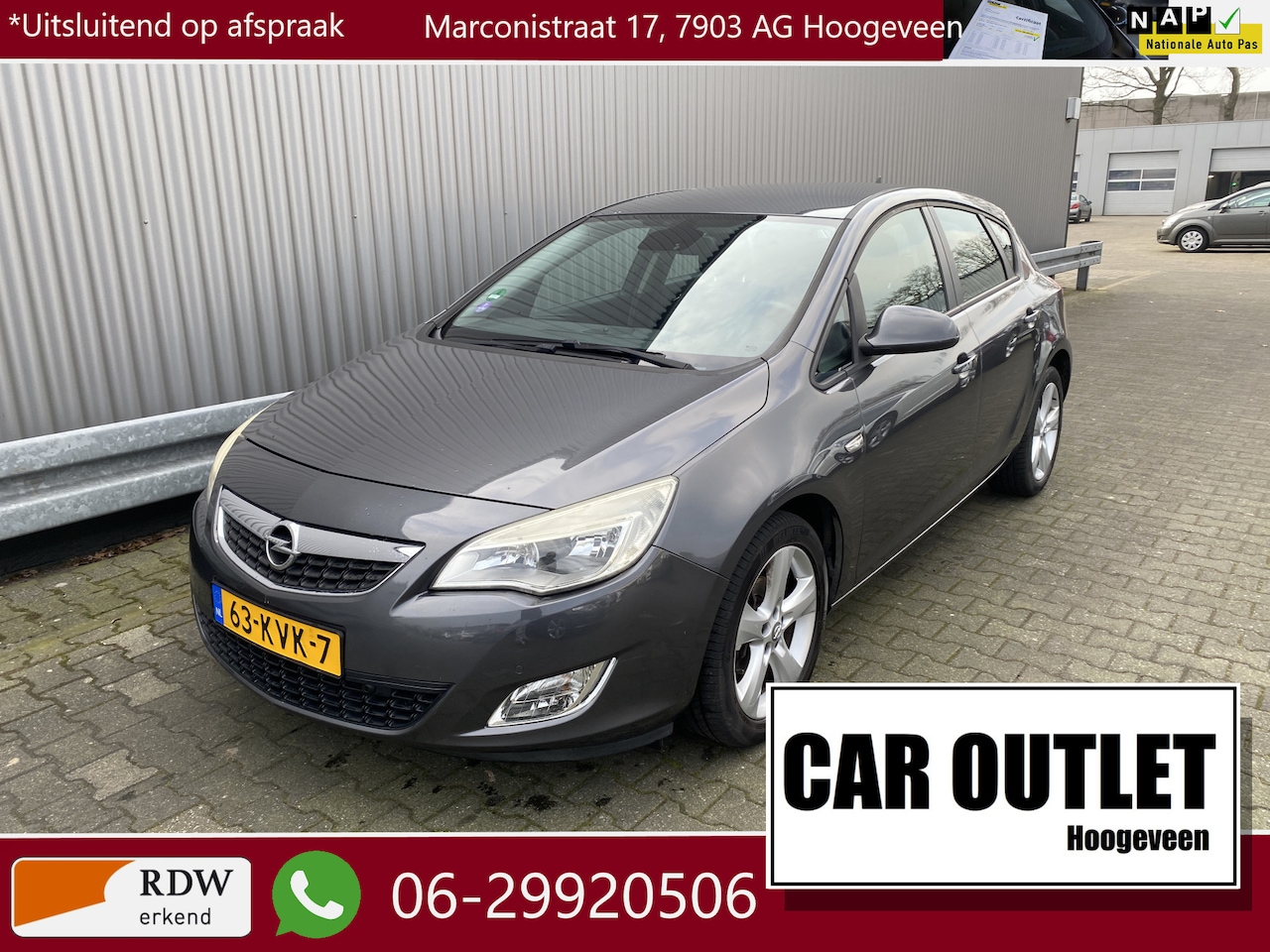 Opel Astra - 1.6 Edition Clima, Navi, CC, PDC, LM, z.g.a.n. APK – Inruil Mogelijk – - AutoWereld.nl