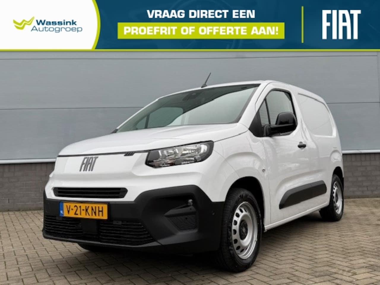 Fiat Doblò Cargo - New GB 1.5 BlueHDi 130pk L1 EAT8 | Automaat | Cruise Control | Trekhaak | Betimmering - AutoWereld.nl