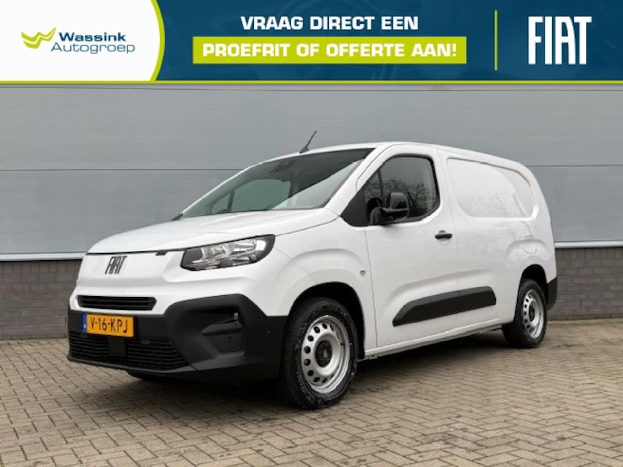 Fiat Doblò Cargo - New GB 1.5 BlueHDi 130pk EAT8 | Automaat| Trekhaak | Parkeersensoren | Betimmering | 1000 - AutoWereld.nl