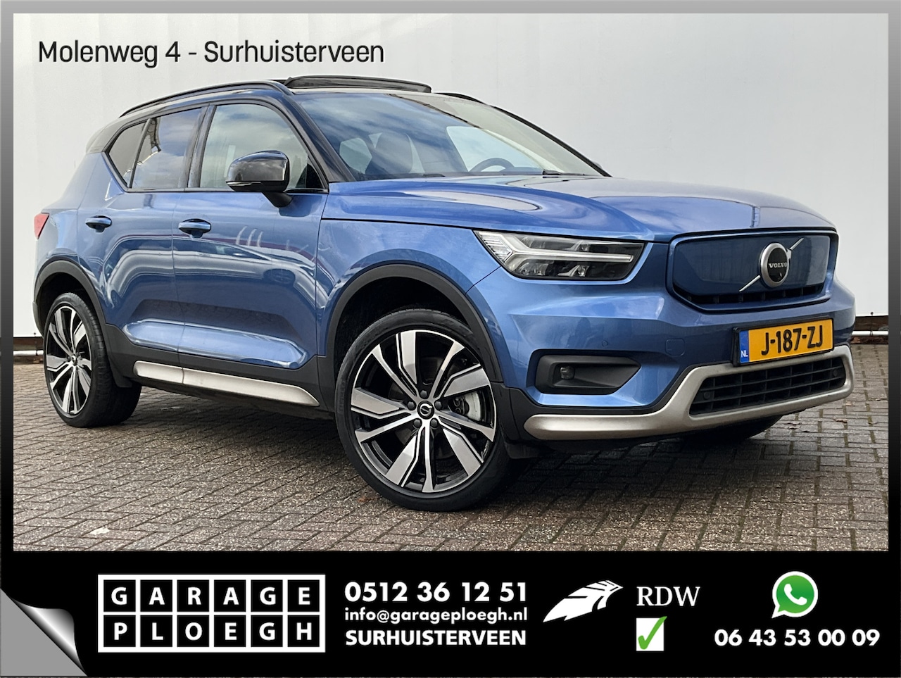 Volvo XC40 - Recharge P8 AWD R-Design Pack Lounge Stoel/Stuurverw Warmtepomp - AutoWereld.nl