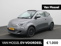 Fiat 500 C - La Prima 42 kWh | Achteruitrijcamera | Parkeersensoren |