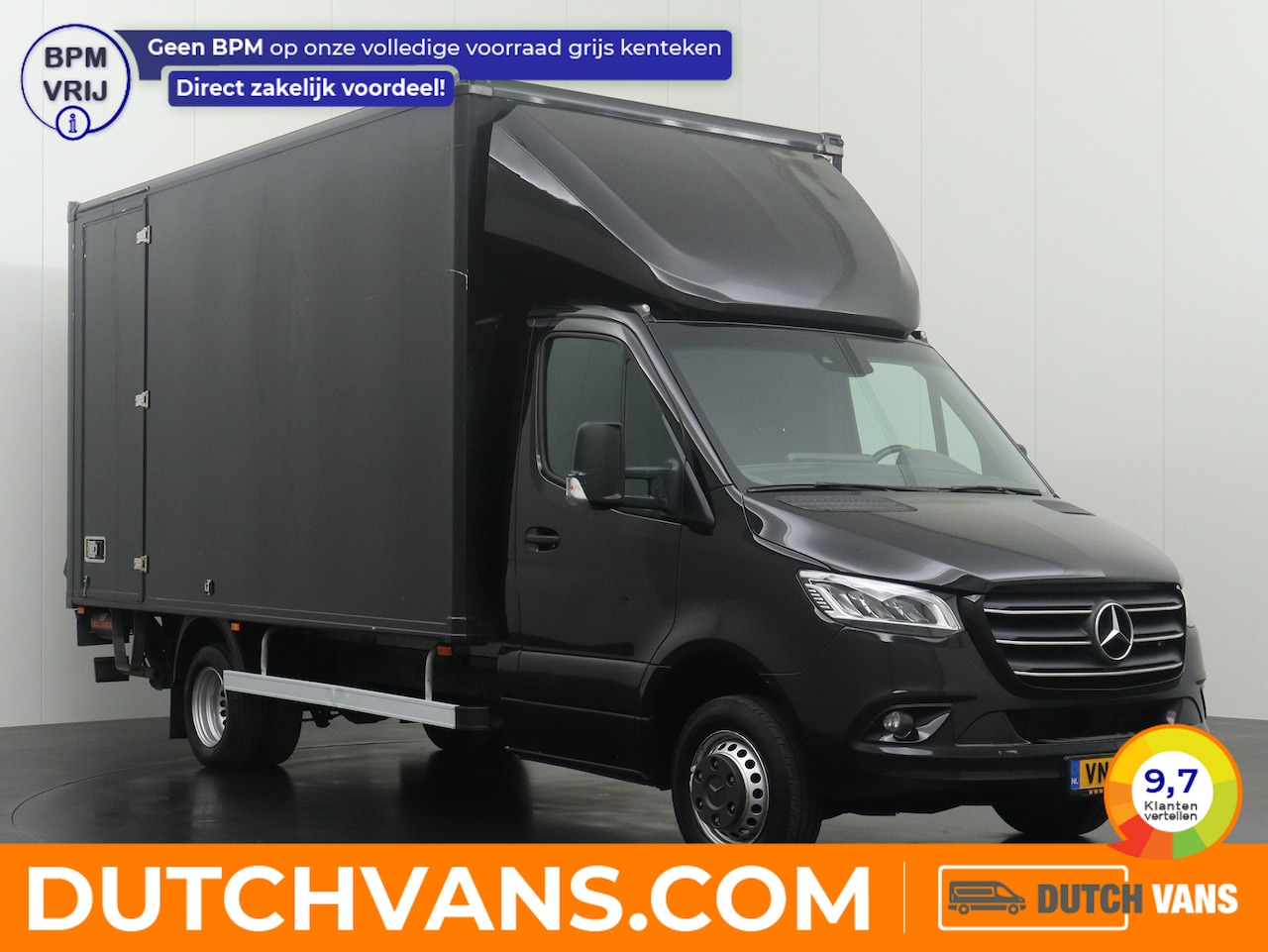 Mercedes-Benz Sprinter - 516CDI 7G-Tronic Automaat Bakwagen+Laadklep | Vol ! | €66000,-- Nieuwprijs | 10" Touchscre - AutoWereld.nl