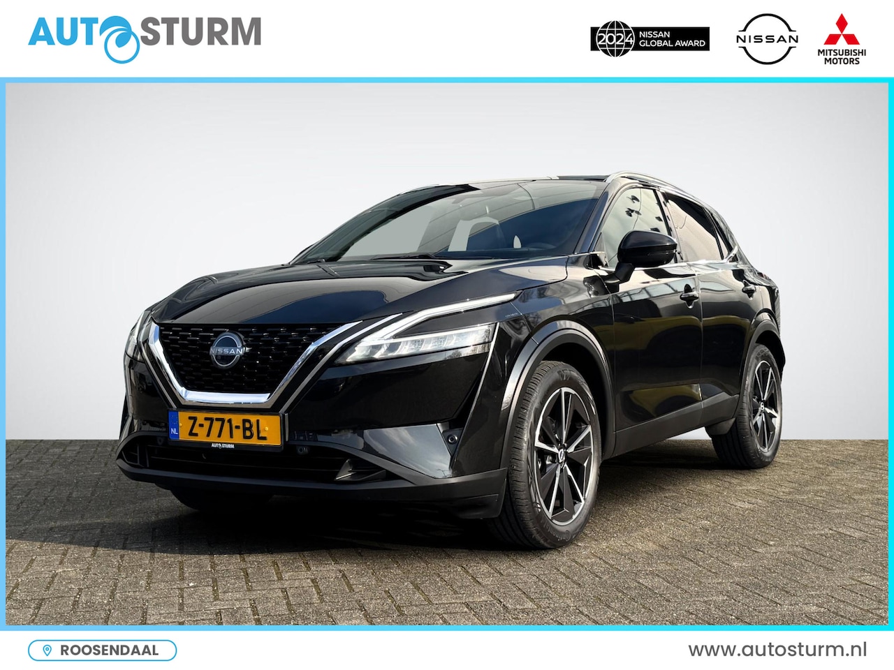 Nissan Qashqai - 1.3 MHEV Xtronic Tekna Design Pack | Panoramadak | Head-Up Display | Adapt. Cruise Control - AutoWereld.nl