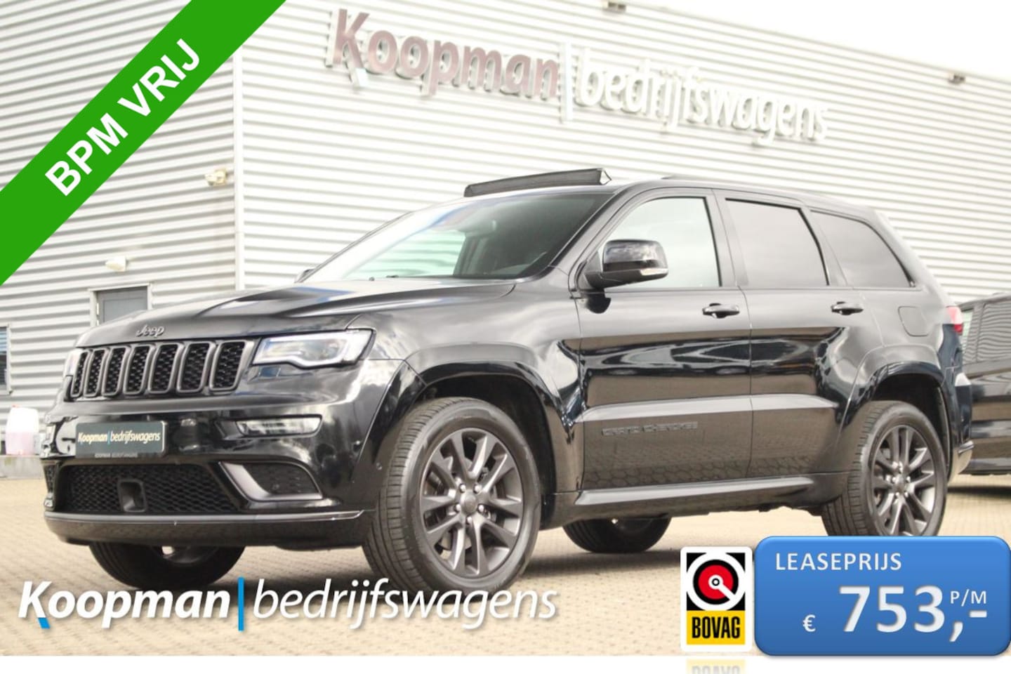 Jeep Grand Cherokee - S 3.0CRD 250pk VAN | Climate | Adap. Cruise | Panoramadak | Camera | Lease 753,- p/m - AutoWereld.nl