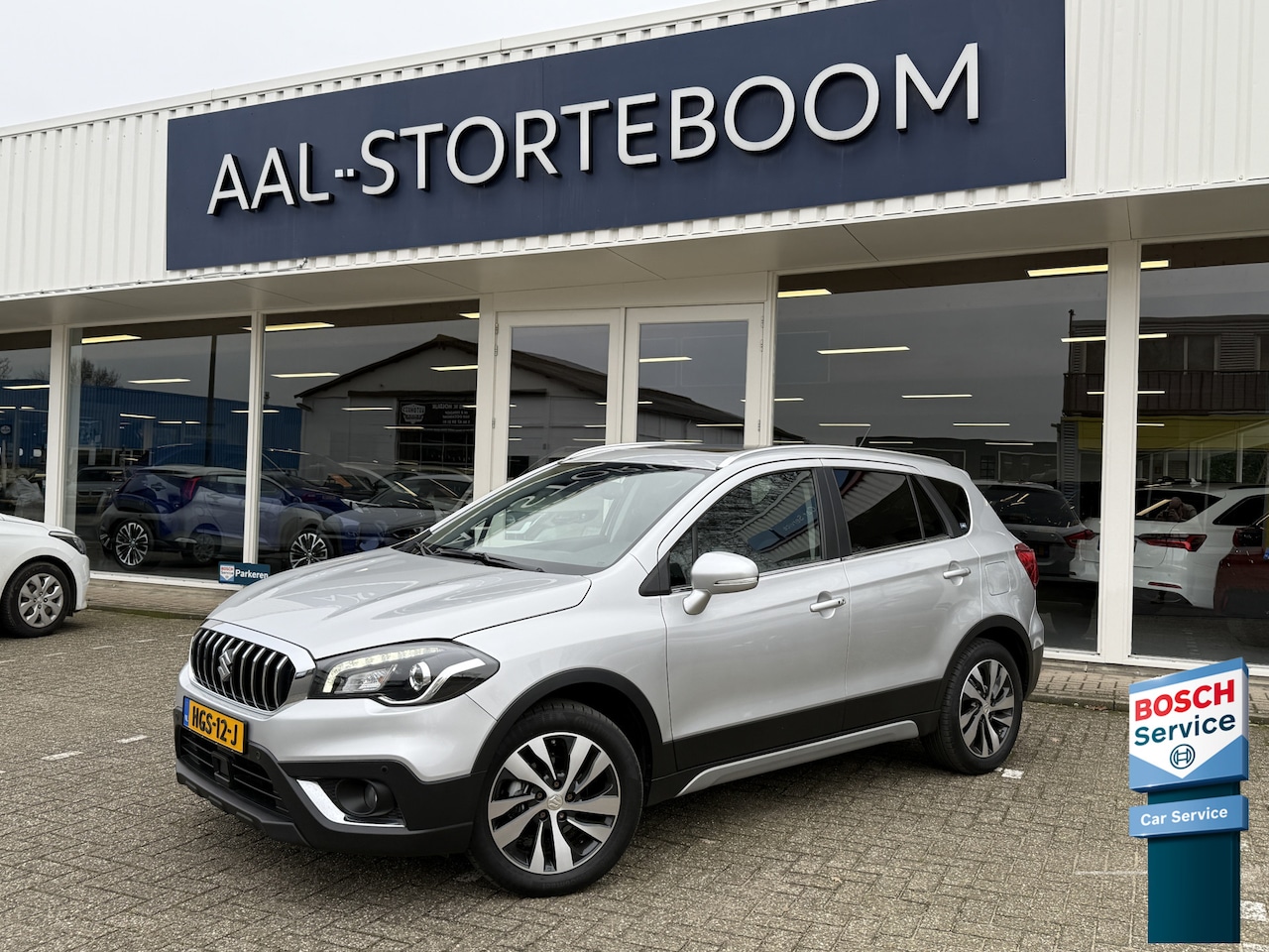 Suzuki S-Cross - 1.4 Boosterjet AllGrip Stijl | Automaat | LED | Leer | Pano | Adapt. Cruise | Apple Carpla - AutoWereld.nl