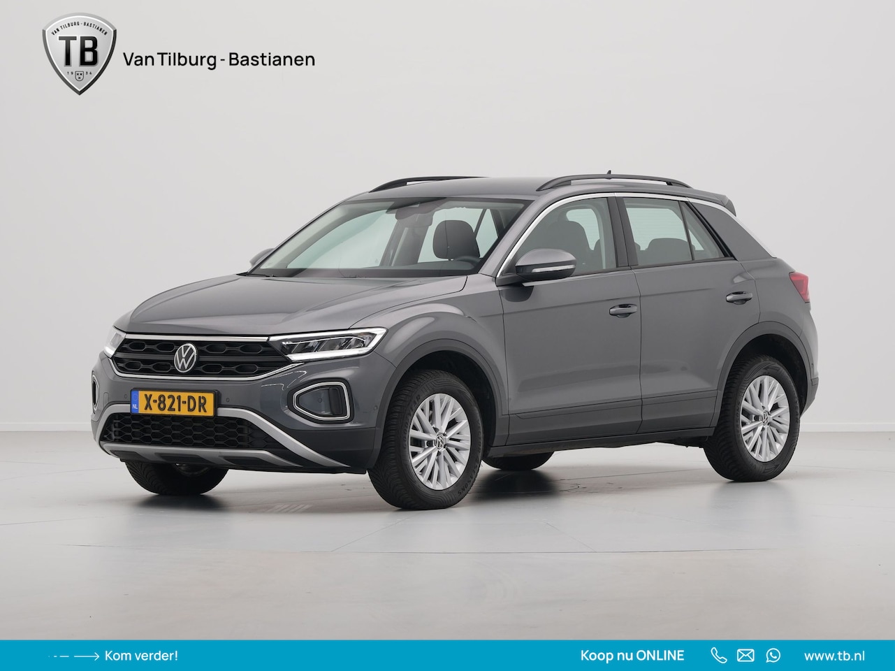 Volkswagen T-Roc - 1.5 TSI 150pk DSG Life Navigatie Pdc Clima Acc 155 - AutoWereld.nl