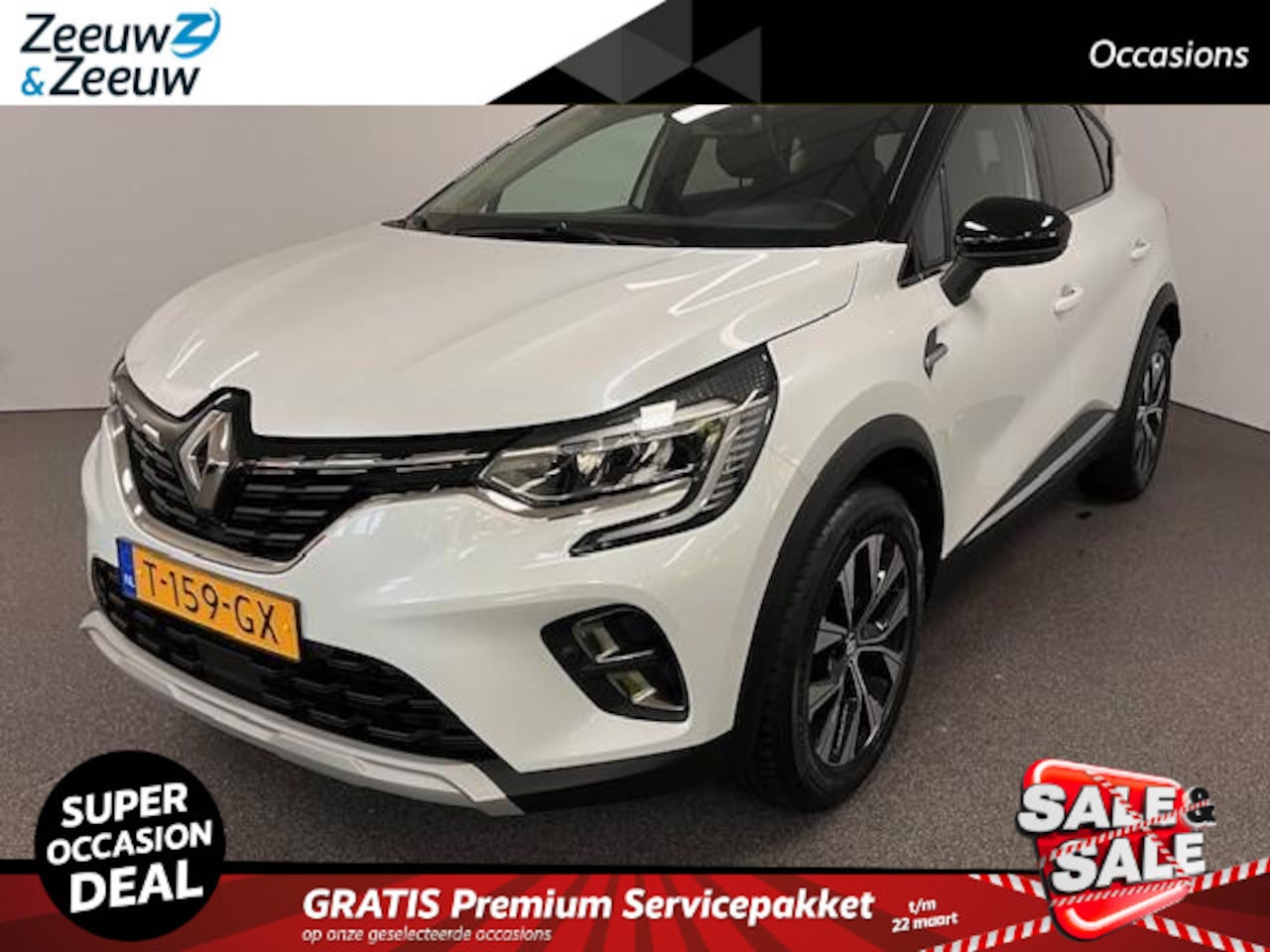 Renault Captur - 1.0 TCe 90 techno NETTE AUTO, LAGE KM STAND, LUXE UITVOERING - AutoWereld.nl