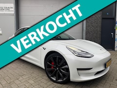 Tesla Model 3 - Performance AWD 75 kWh [462 PK|1e eig|Autopilot|Pano|Leder|Camera]