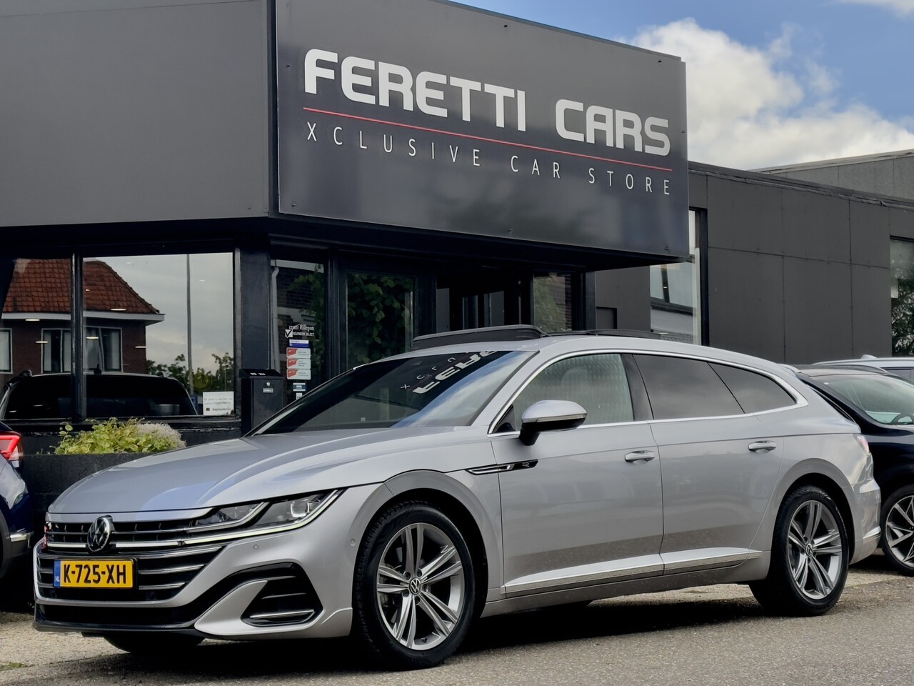 Volkswagen Arteon Shooting Brake - 2.0 TSI AUT7 3X R-LINE BUSINESS+ 191PK PANODAK LEDER NAVI CAMERA VIRTUAL-DASH IQ-DRIVE APP - AutoWereld.nl