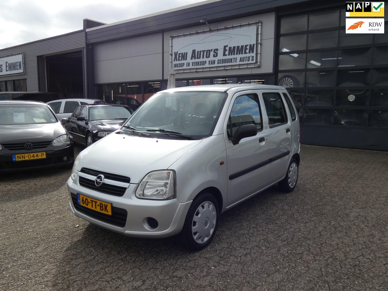 Opel Agila - 1.2-16V Essentia|Hoogzitter|Trekhaak|CV.. - AutoWereld.nl