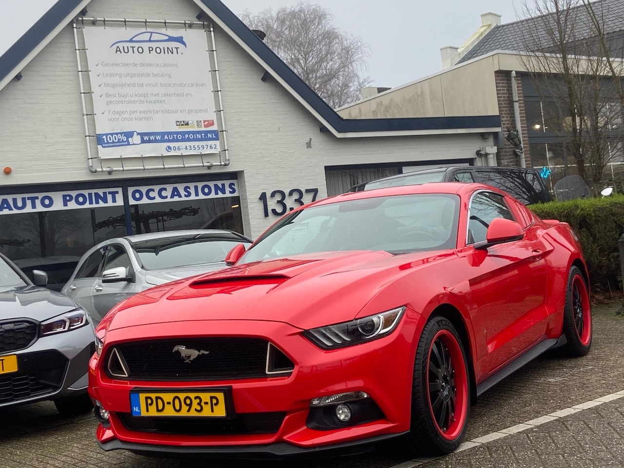 Ford Mustang Fastback - 2.3 RED-HORSE/400PK!/CUSTOM/FULL-OPTION! - AutoWereld.nl