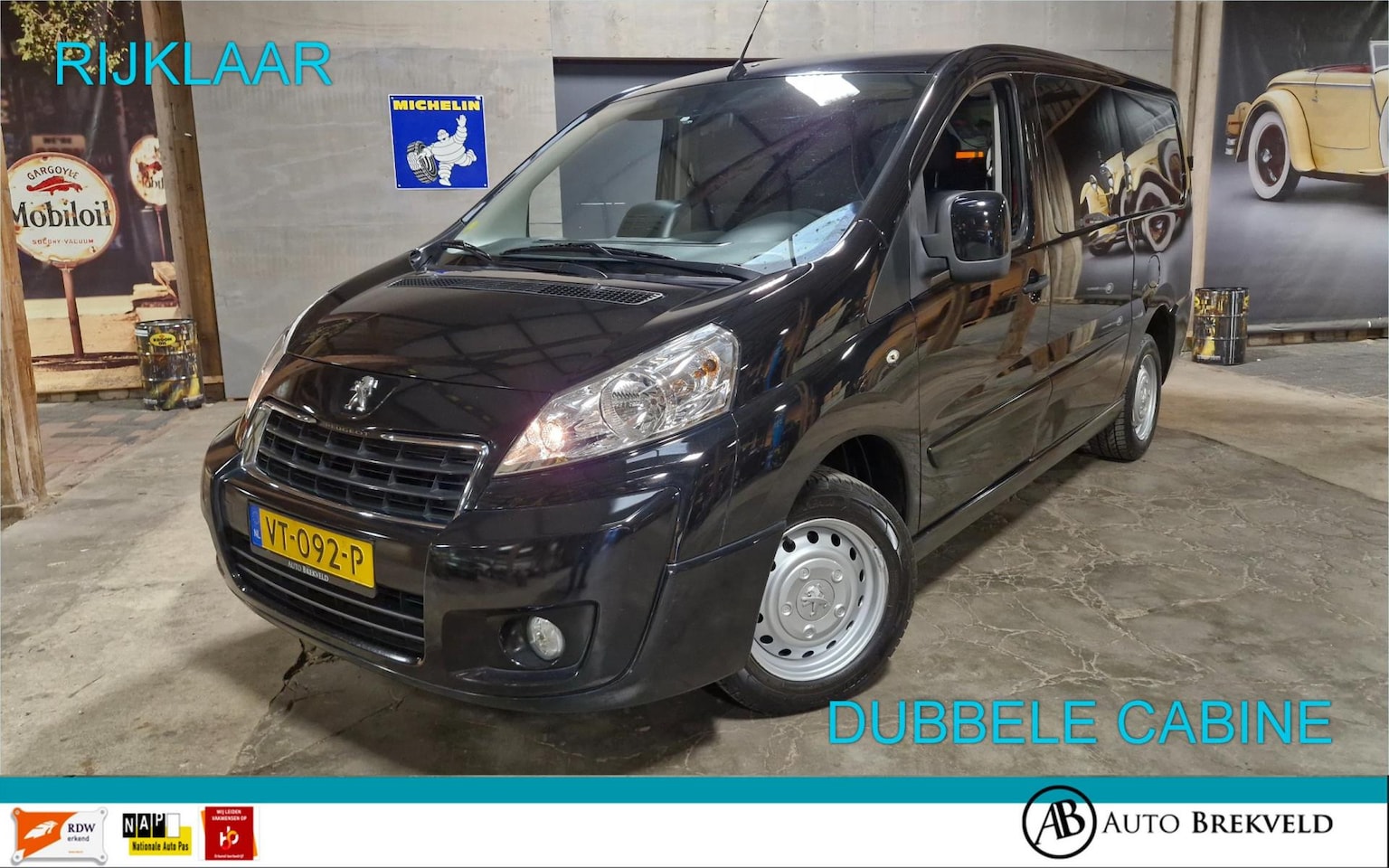 Peugeot Expert - 229 2.0 HDI L2H1 Dubbel-Cabine Navteq 2 128PK | Rijklaar | Cruise | Airco | Navi | NAP | - AutoWereld.nl