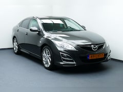 Mazda 6 - 6 2.5 170Pk GT-M. BOSE, Half Leer, Stoelverw, Navi, Clima, Cruise, 18"LMV, Xenon