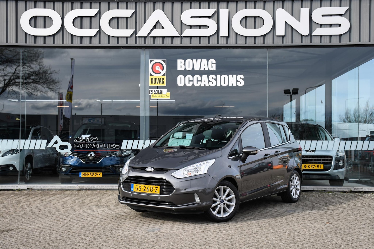 Ford B-Max - 1.0 EcoBoost Titanium NAVIGATIE/ CAMERA/ PDC/ LM16 - AutoWereld.nl