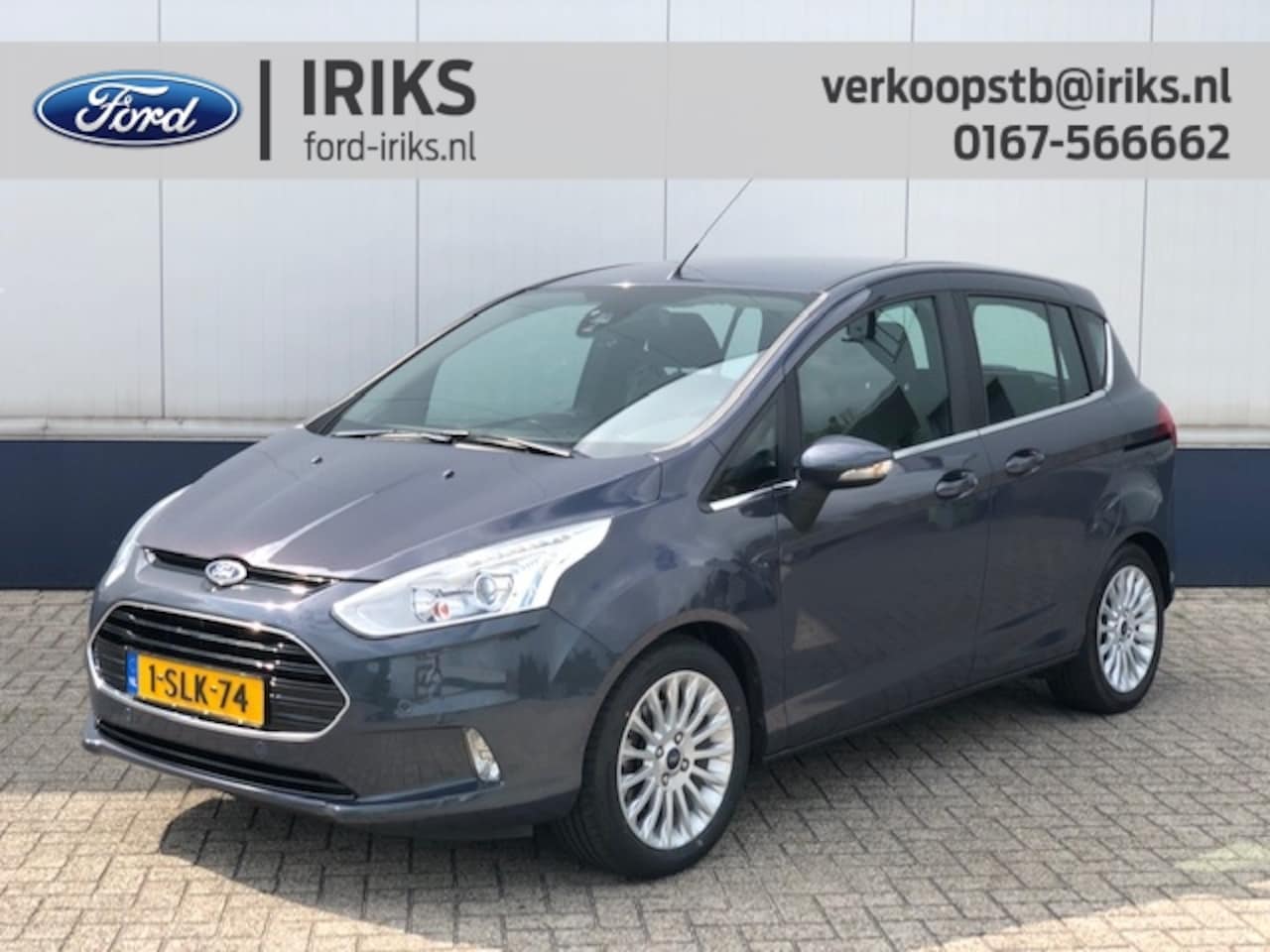 Ford B-Max - 1.0 EcoBoost 100PK Titanium Navi. Trekhaak - AutoWereld.nl