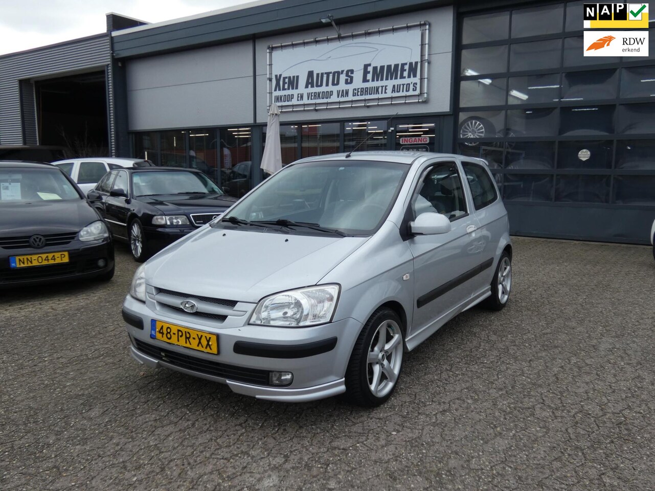 Hyundai Getz - 1.6i-16V Sport|Airco|Sport|LM-Velgen|CV.. - AutoWereld.nl