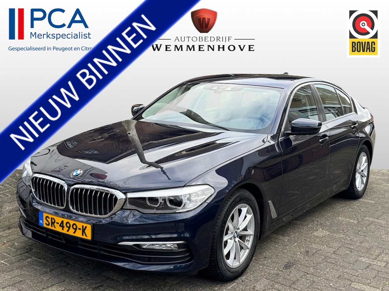 BMW 5-serie - 520i Executive Airco/Automaat/Lichtmetalen velgen - AutoWereld.nl