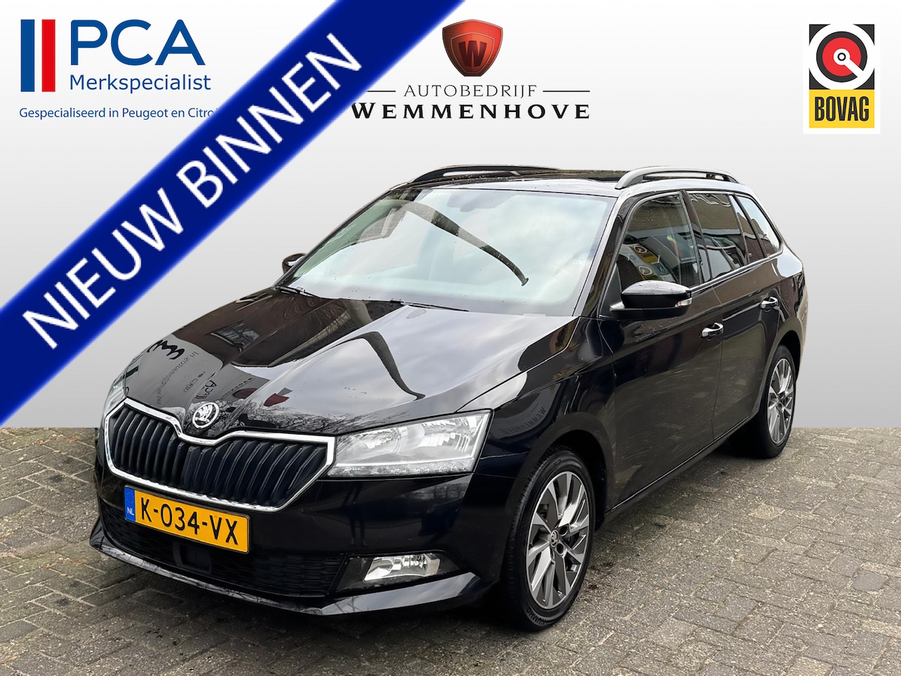 Skoda Fabia Combi - 1.0 TSI Business Edition Airco/Navi/Camera/Lichtmetalen velgen - AutoWereld.nl