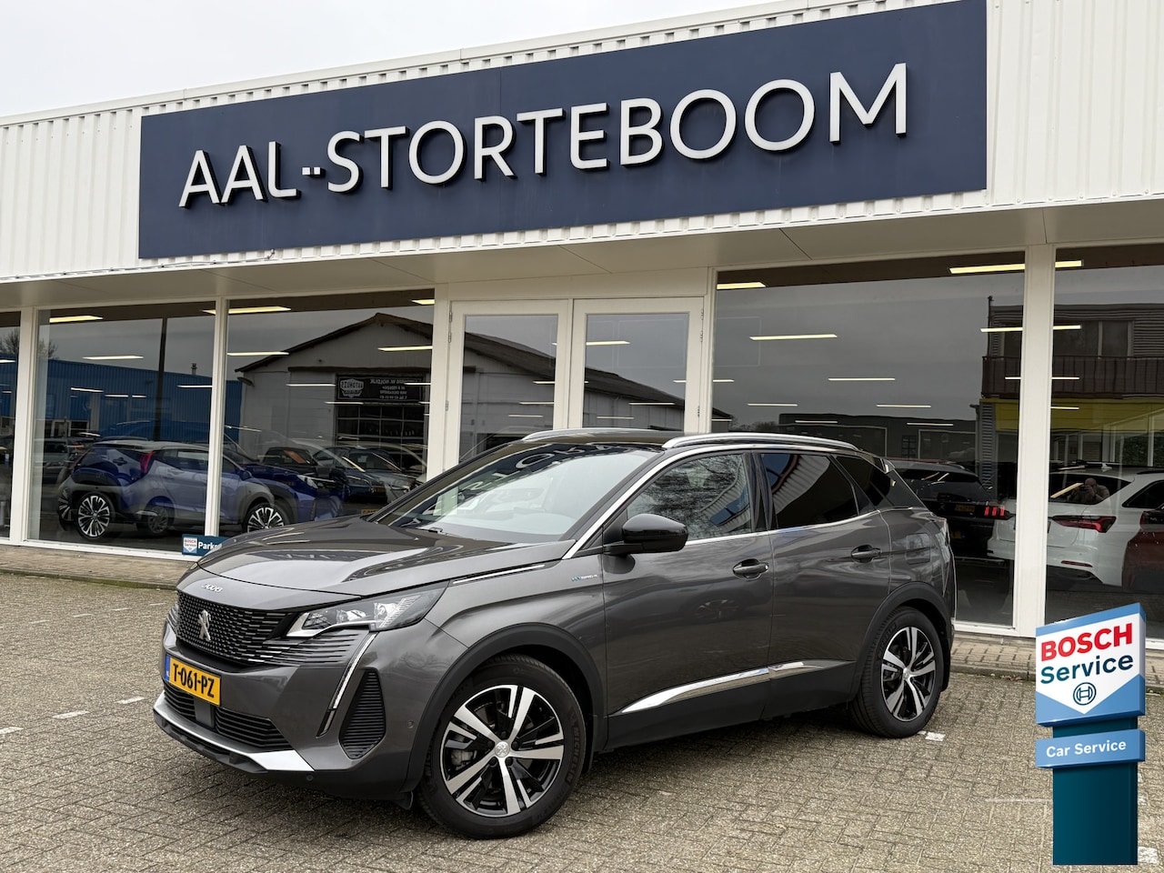 Peugeot 3008 - 1.6 HYbrid4 300 GT | LED | Leder | Sportstoelen | Massagestoelen | Adapt. Cruise | Apple C - AutoWereld.nl