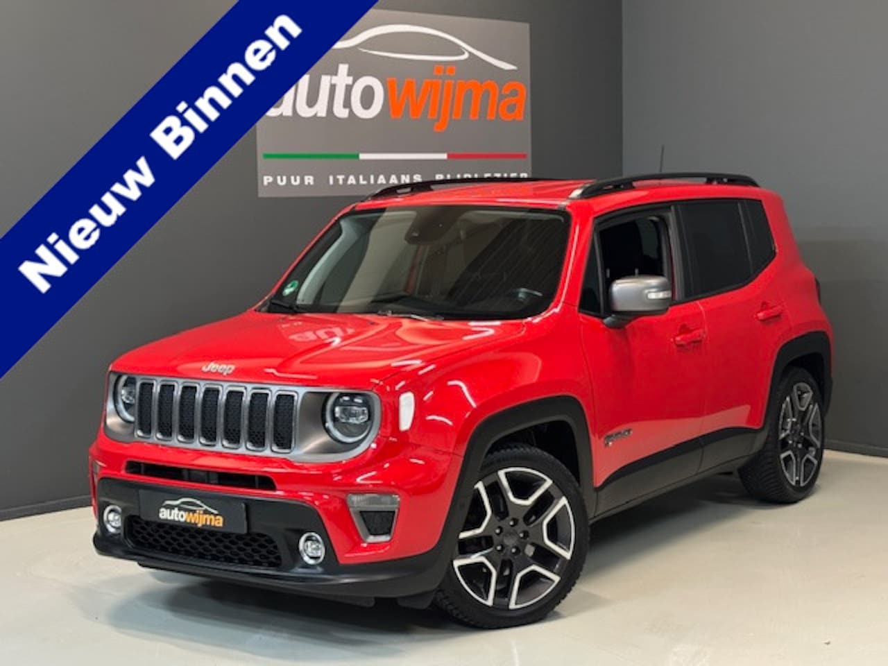 Jeep Renegade - 1.3 Turbo 150pk Limited Automaat Afneembare trekhaak, Adaptive cruise, dodehoeksensor - AutoWereld.nl