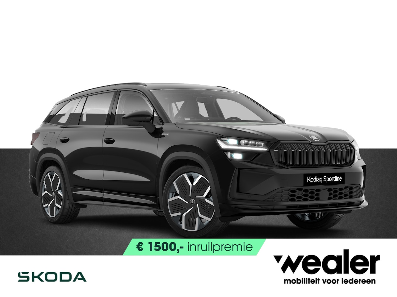 Skoda Kodiaq - Sportline Business 1.5 TSI PHEV 204 DSG | Automaat | Panorama-dak | Trekhaak | Head-up | 2 - AutoWereld.nl