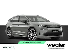 Skoda Enyaq iV - 85 Sportline Elektromotor 286 PK | 21" lichtmetalen velgen | Trekhaak | Panorama Dak | Lig