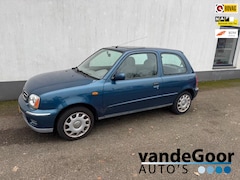 Nissan Micra - 1.4 Sport, '02, keurige auto met nwe apk en 4 nwe banden