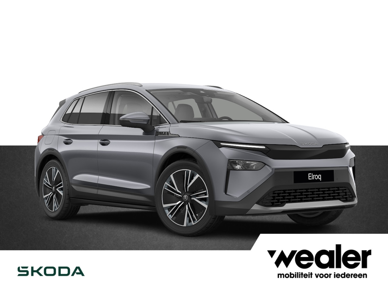 Skoda Elroq - 60 Business Edition 204 PK | 20" lichtmetalen velgen | Trekhaak | Side assist | Apple Carp - AutoWereld.nl