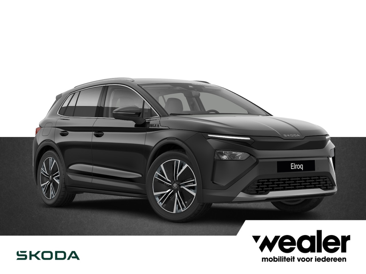 Skoda Elroq - 60 Business Edition 204 PK | 20" lichtmetalen velgen | Trekhaak | Side assist | Apple Carp - AutoWereld.nl