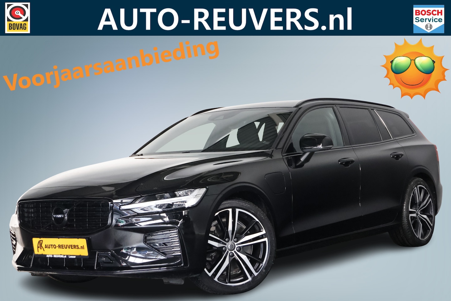 Volvo V60 - 2.0 T6 Recharge AWD R-Design / Leder / HarmanKardon / Pilot assist / CarPlay - AutoWereld.nl