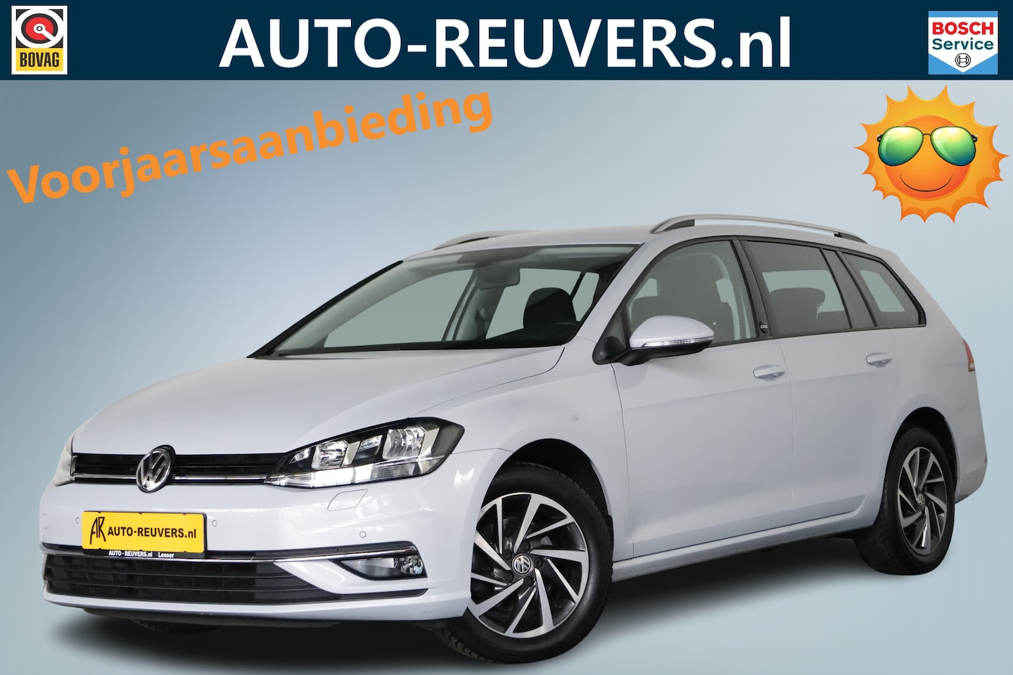 Volkswagen Golf Variant - 1.0 TSI Sound / CarPlay / ACC / Clima / 4S banden - AutoWereld.nl