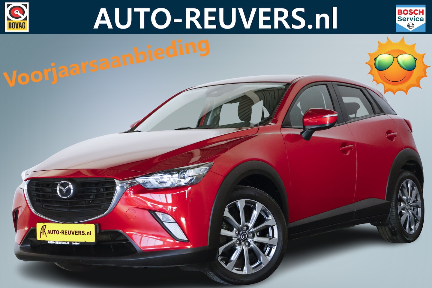 Mazda CX-3 - 2.0 SkyActiv-G 120 SkyLease GT / Navi / Clima / Camera - AutoWereld.nl