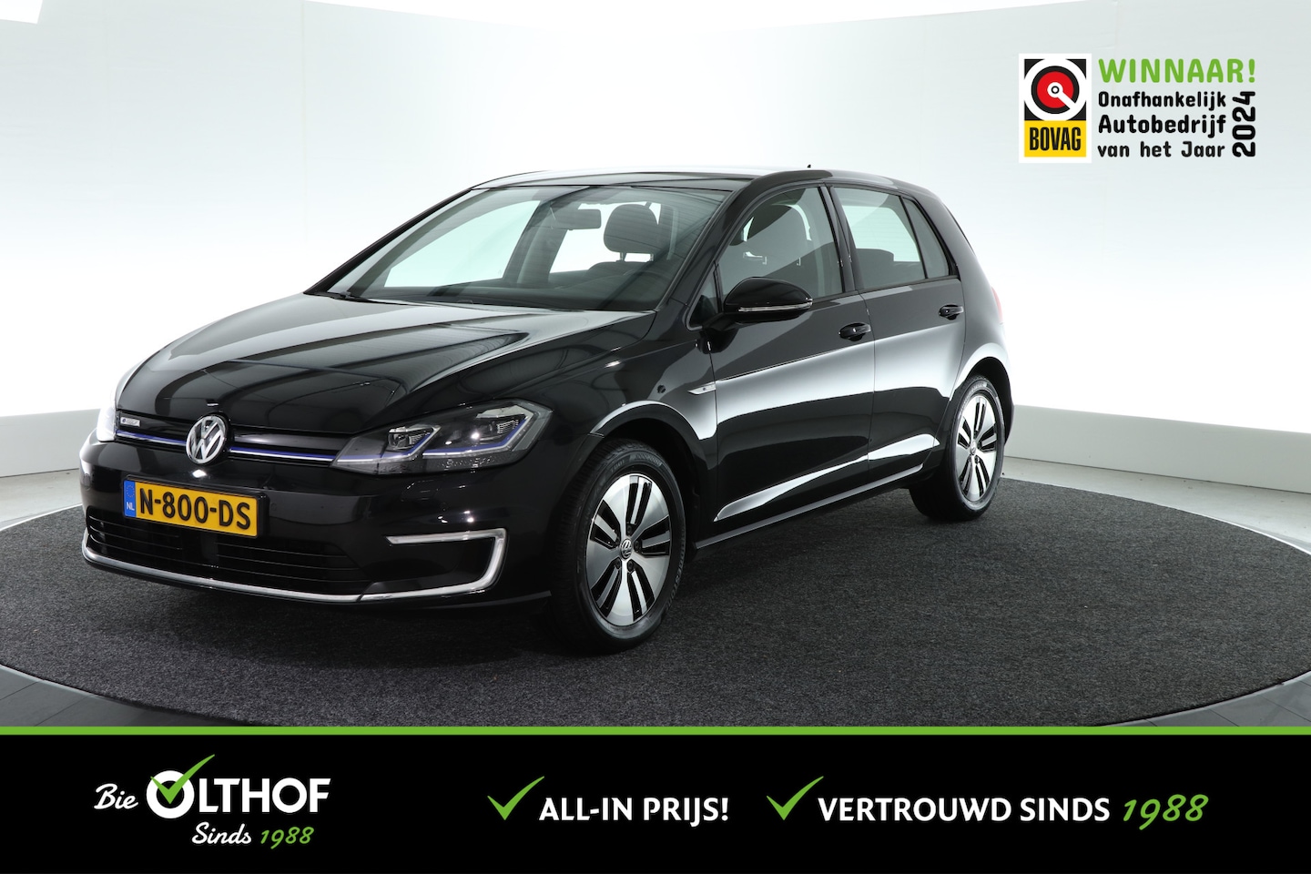 Volkswagen e-Golf - | WARMTEPOMP | SNELLADEN | CLIMA | CARPLAY | - AutoWereld.nl