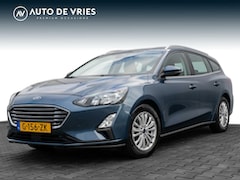 Ford Focus Wagon - 1.0 EcoBoost 125pk Titanium Business | Half leder | Navigatie | Trekhaak