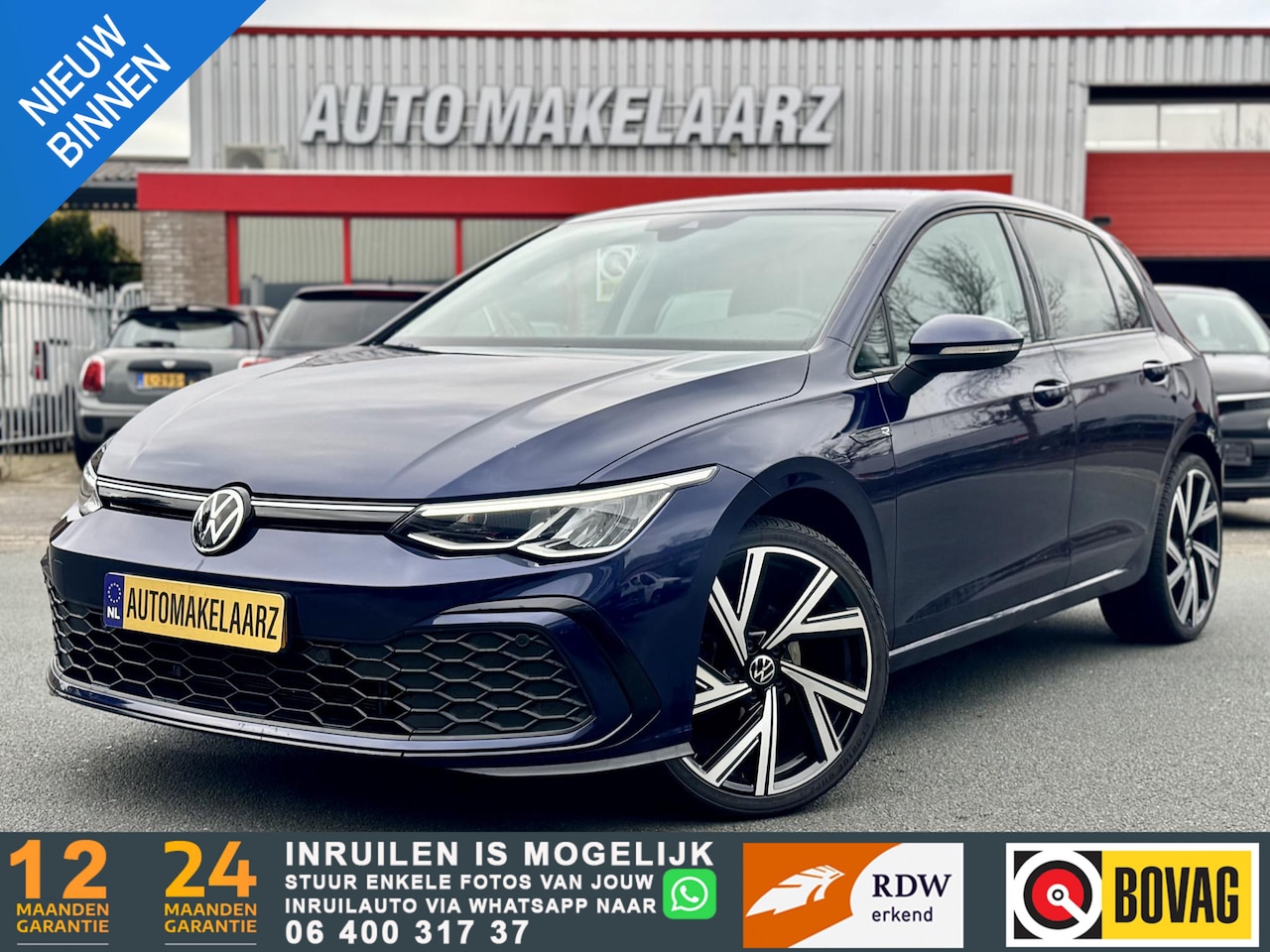 Volkswagen Golf - 8 | 1.0 eTSI R-LINE | LED SFEER CARPLAY BLINDSP. - AutoWereld.nl