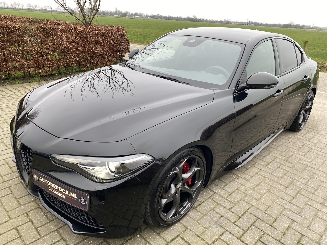 Alfa Romeo Giulia - 2.0 T Veloce Ti AWD Harman Kardon, QV spoiler en skirts, Apple CarPlay, instelbare schokde - AutoWereld.nl