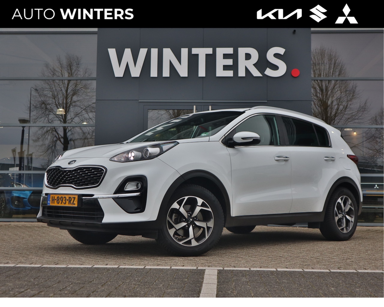 Kia Sportage - 1.6 GDI DynamicLine ECC Cr.Control Navi+Camera BT+USB 17"LMV Trekhaak 7jr.Garantie - AutoWereld.nl