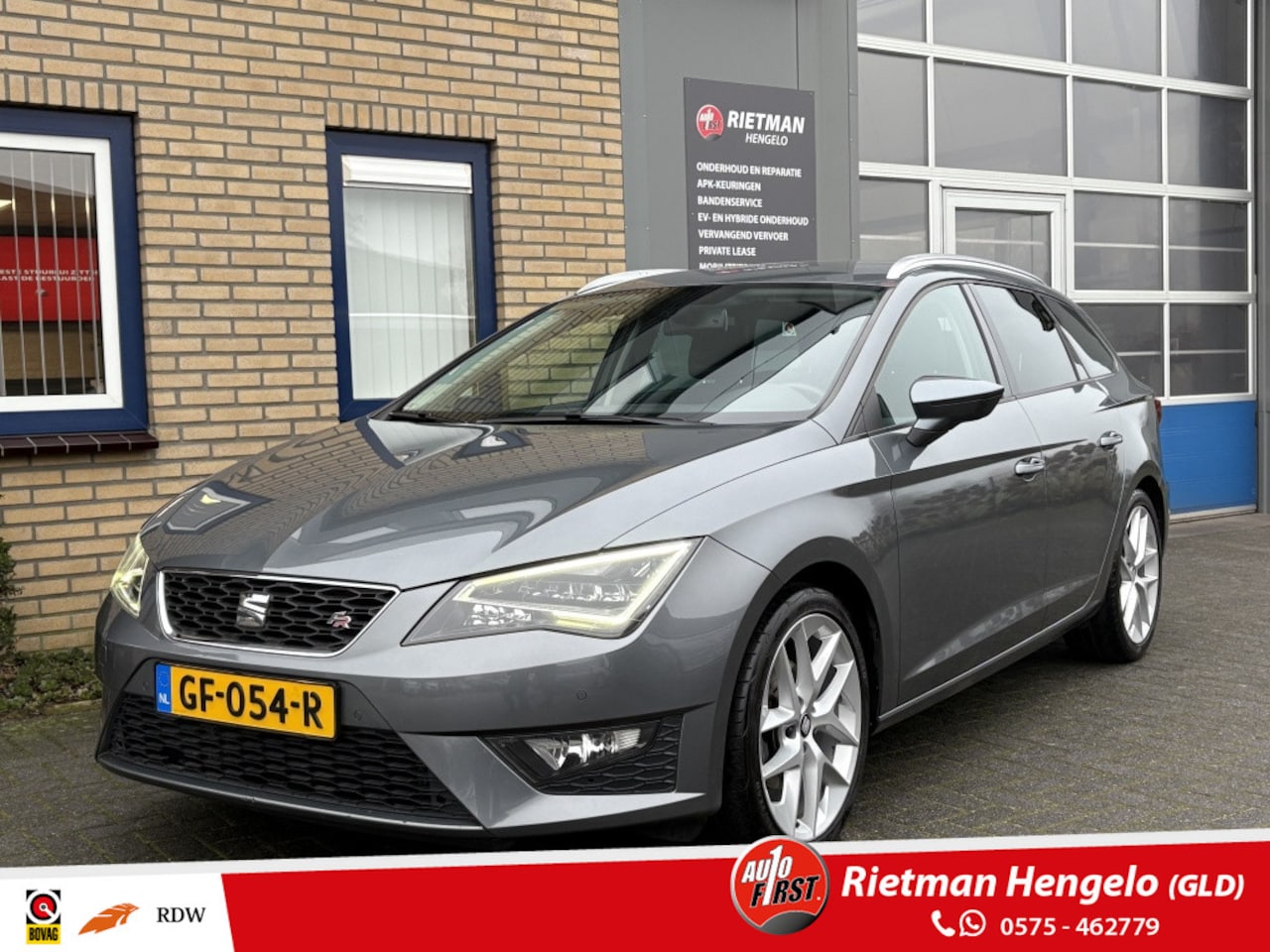 Seat Leon ST - FR- Clima - Navi - Cruise - 1.4 TSI ACT FR Dyn. - AutoWereld.nl