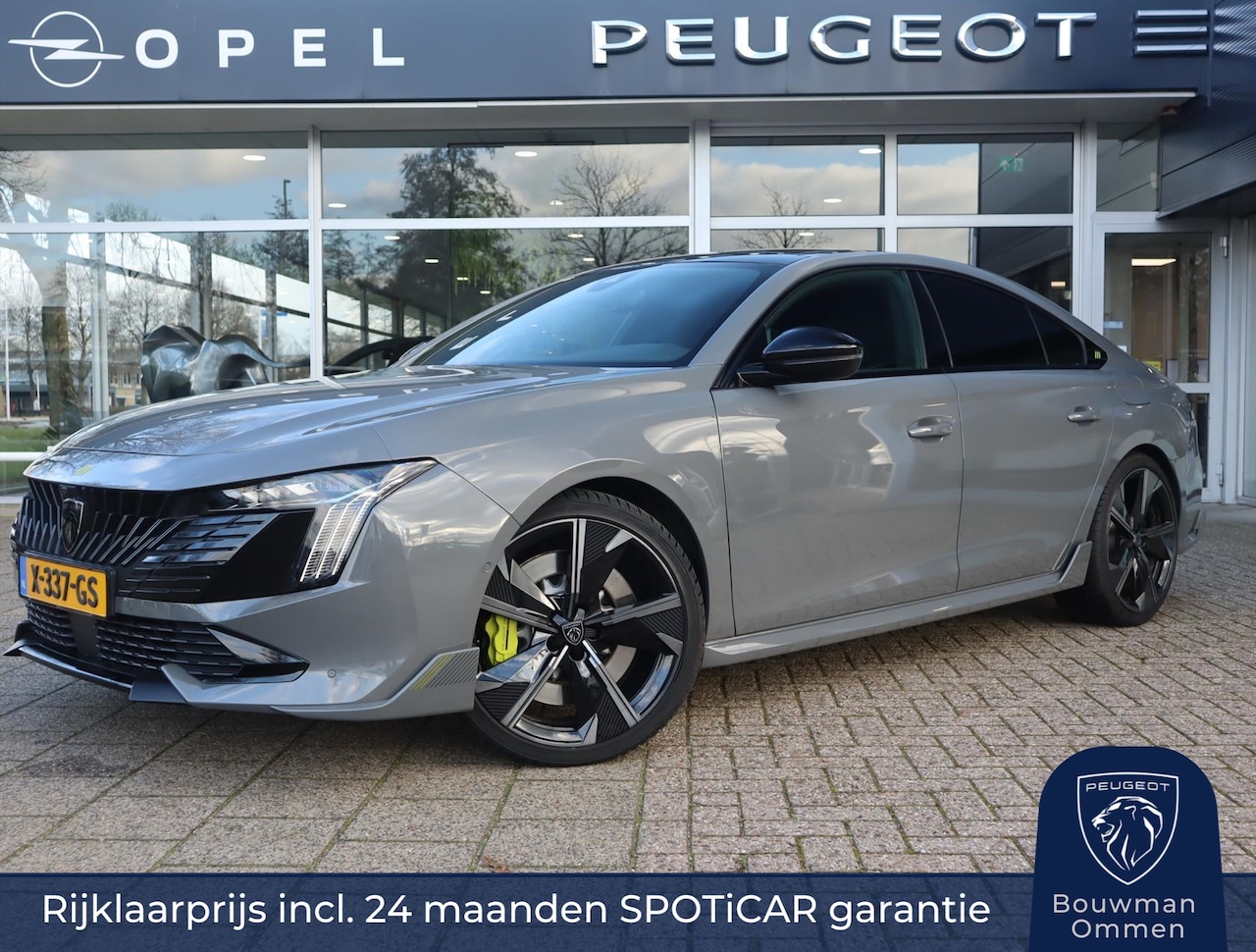 Peugeot 508 - PSE Plug-in HYbrid4 360PK e-EAT8 Automaat, Rijklaarprijs Panoramadak Focal HiFi - AutoWereld.nl