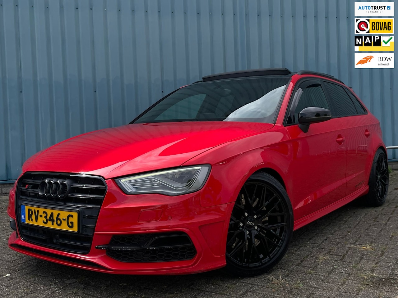 Audi A3 Sportback - Audi A3 Sportback 2.0 TFSI S3 quattro Pro Line Plus|panorama|keyless - AutoWereld.nl