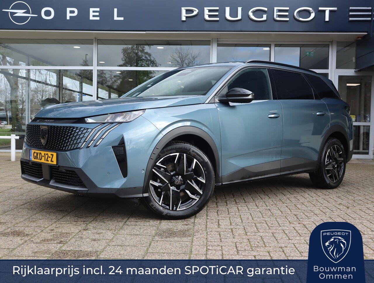 Peugeot 5008 - SUV Allure Hybrid 136pk e-DCS6 Automaat, Rijklaarprijs, Navigatie 360° Camera Adaptieve cr - AutoWereld.nl