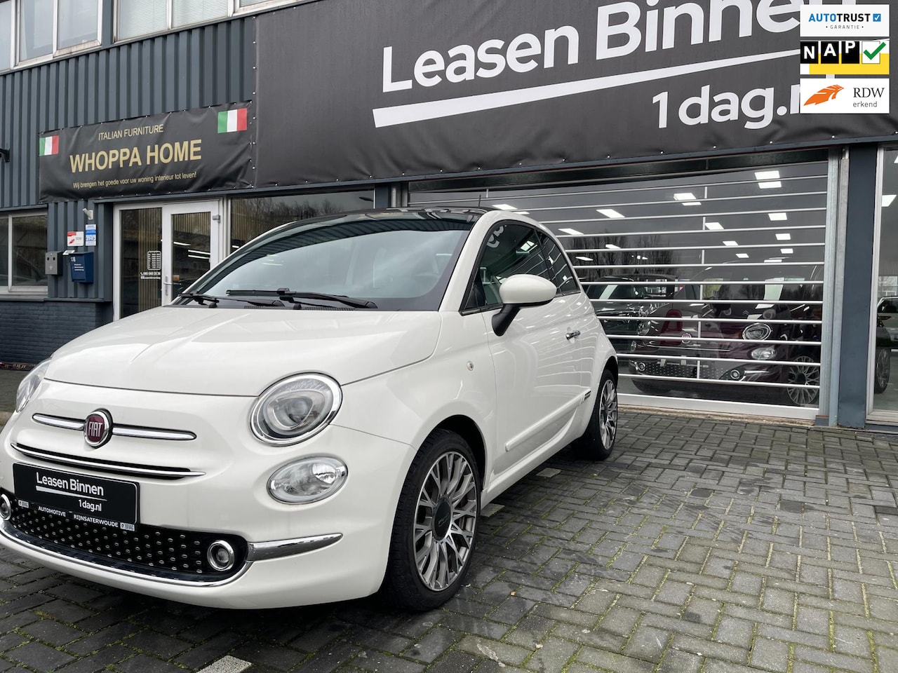 Fiat 500 - 1.0 Hybrid Lounge | Apple Carplay | Airco - AutoWereld.nl