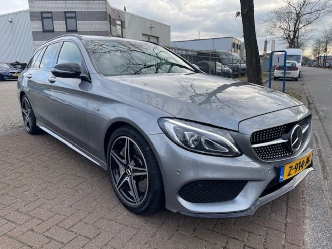 Mercedes-Benz C-klasse Estate - 43 AMG 4MATIC Automaat 119.000km Airco/ECC,Navi,HUD,Panoramadak,Schaalstoelen - AutoWereld.nl